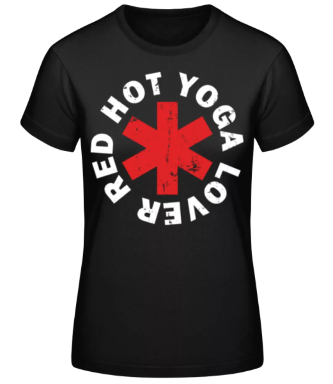 Red Hot Yoga Lover · Frauen Basic T-Shirt günstig online kaufen