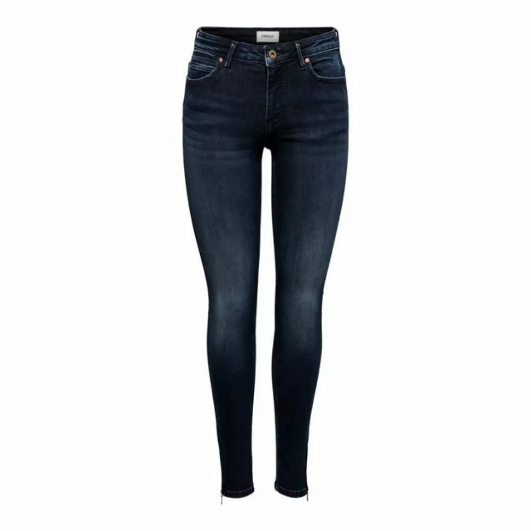 Only Damen Jeans ONLKENDELL LIFE REG SK ANKLE TAI865 - Skinny Fit - Blau - günstig online kaufen