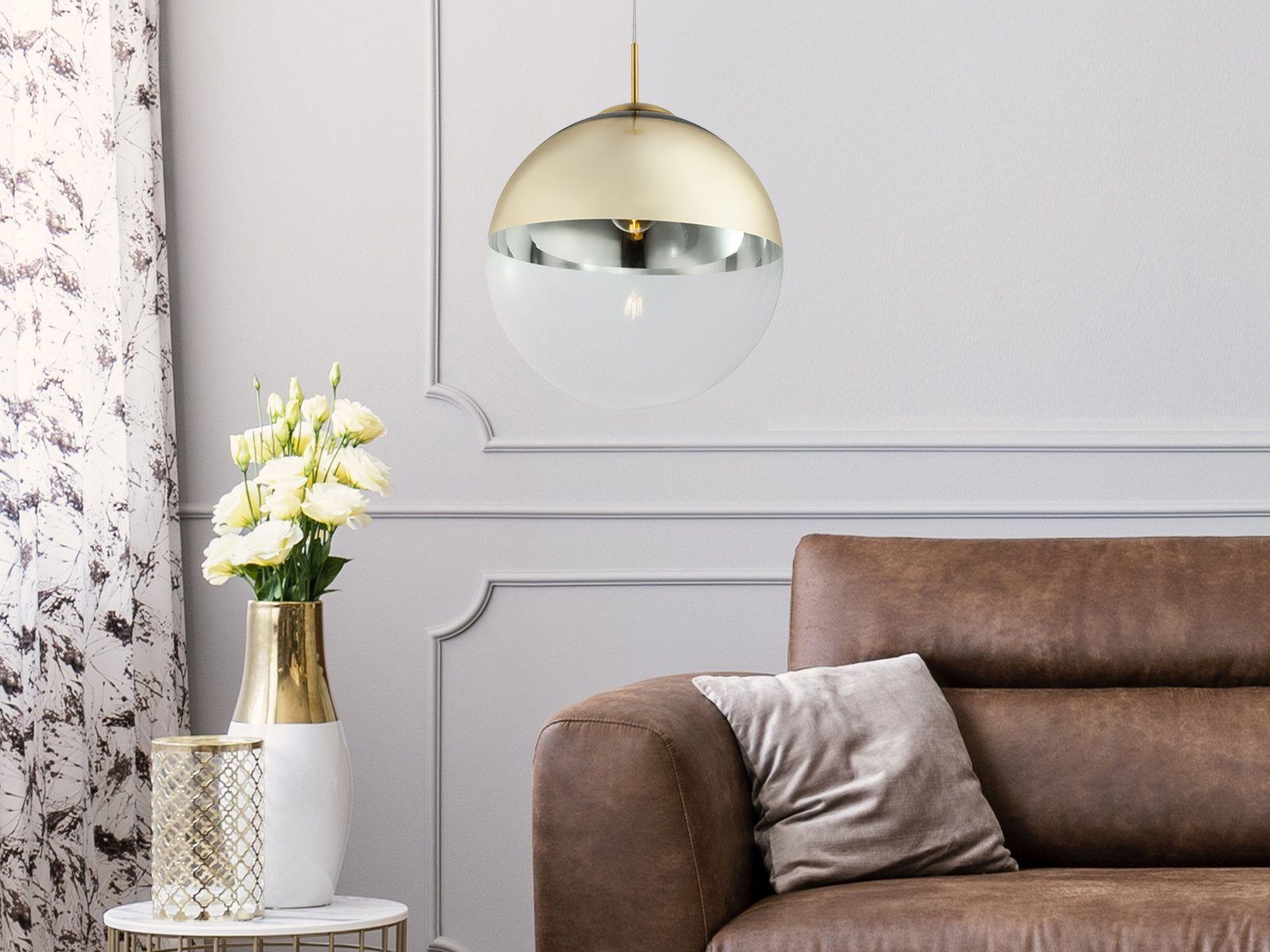 GLOBO LIGHTING LED Pendelleuchte, LED wechselbar, günstig online kaufen
