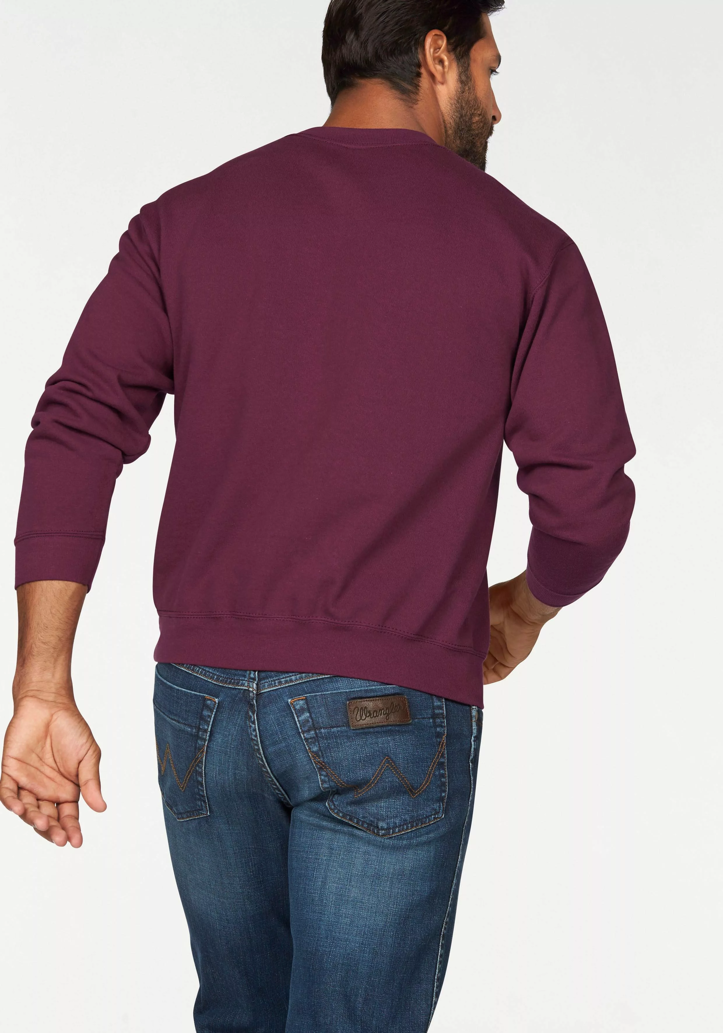 Fruit of the Loom Sweatshirt im unifarbenen Design günstig online kaufen