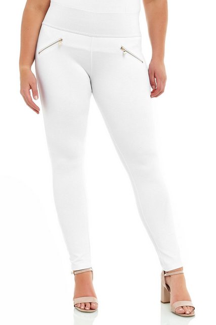 Elara Stretch-Hose Elara Damen Stretch Hose Übergröße High Waist (1-tlg) günstig online kaufen