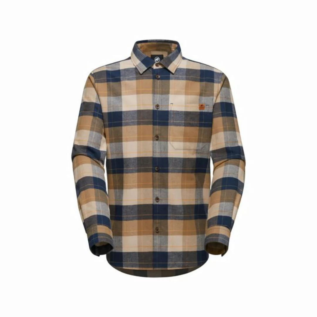 Mammut Langarmhemd Trovat Longsleeve Shirt Men marine-savannah günstig online kaufen