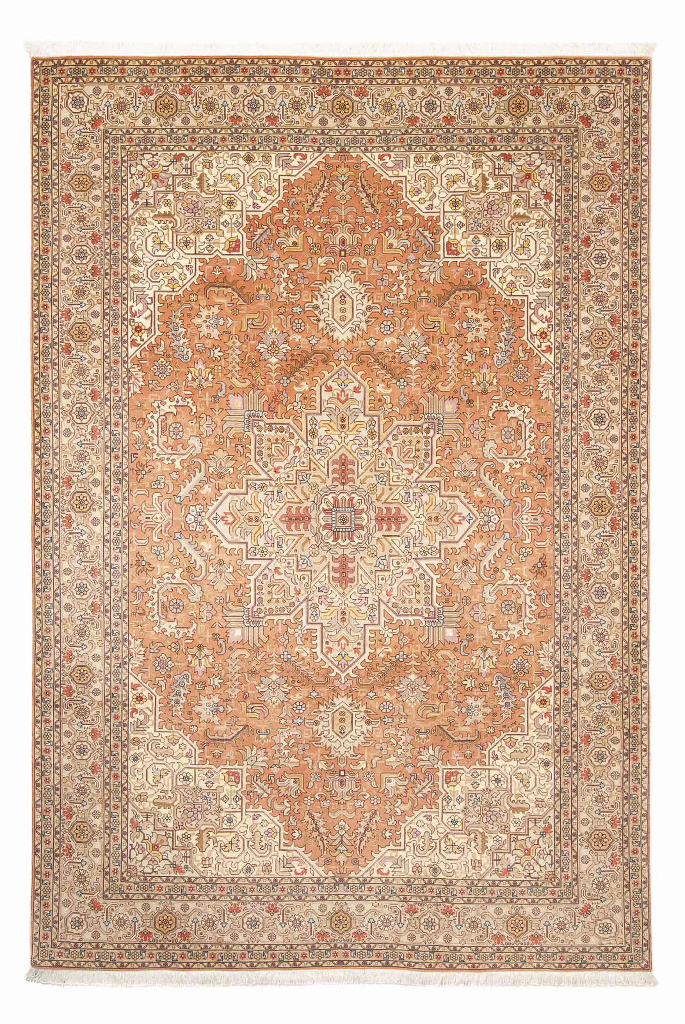 morgenland Orientteppich »Perser - Täbriz - Royal - 300 x 206 cm - beige«, günstig online kaufen