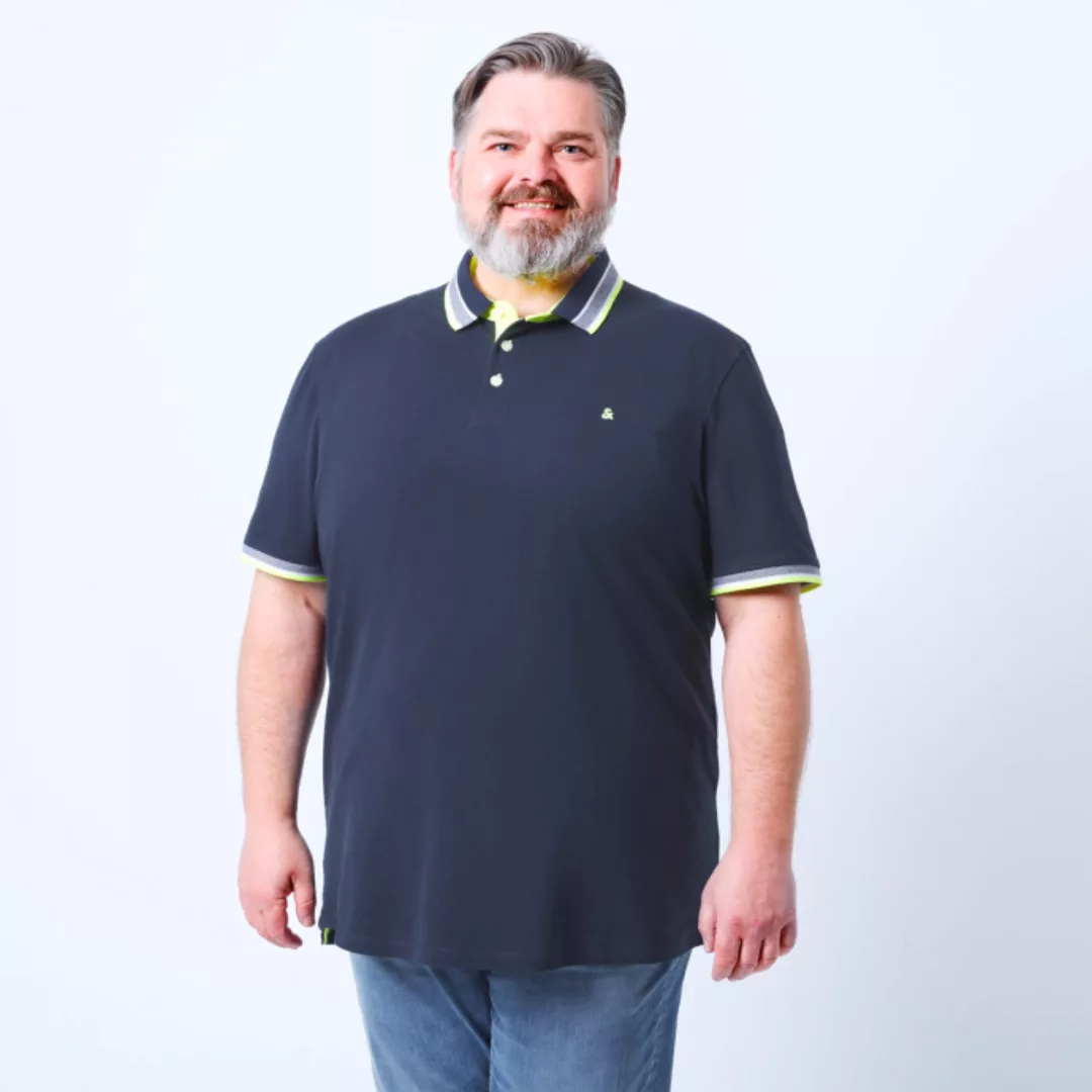 Jack & Jones Herren Poloshirt JJEPAULOS - Relaxed Fit Plussize günstig online kaufen