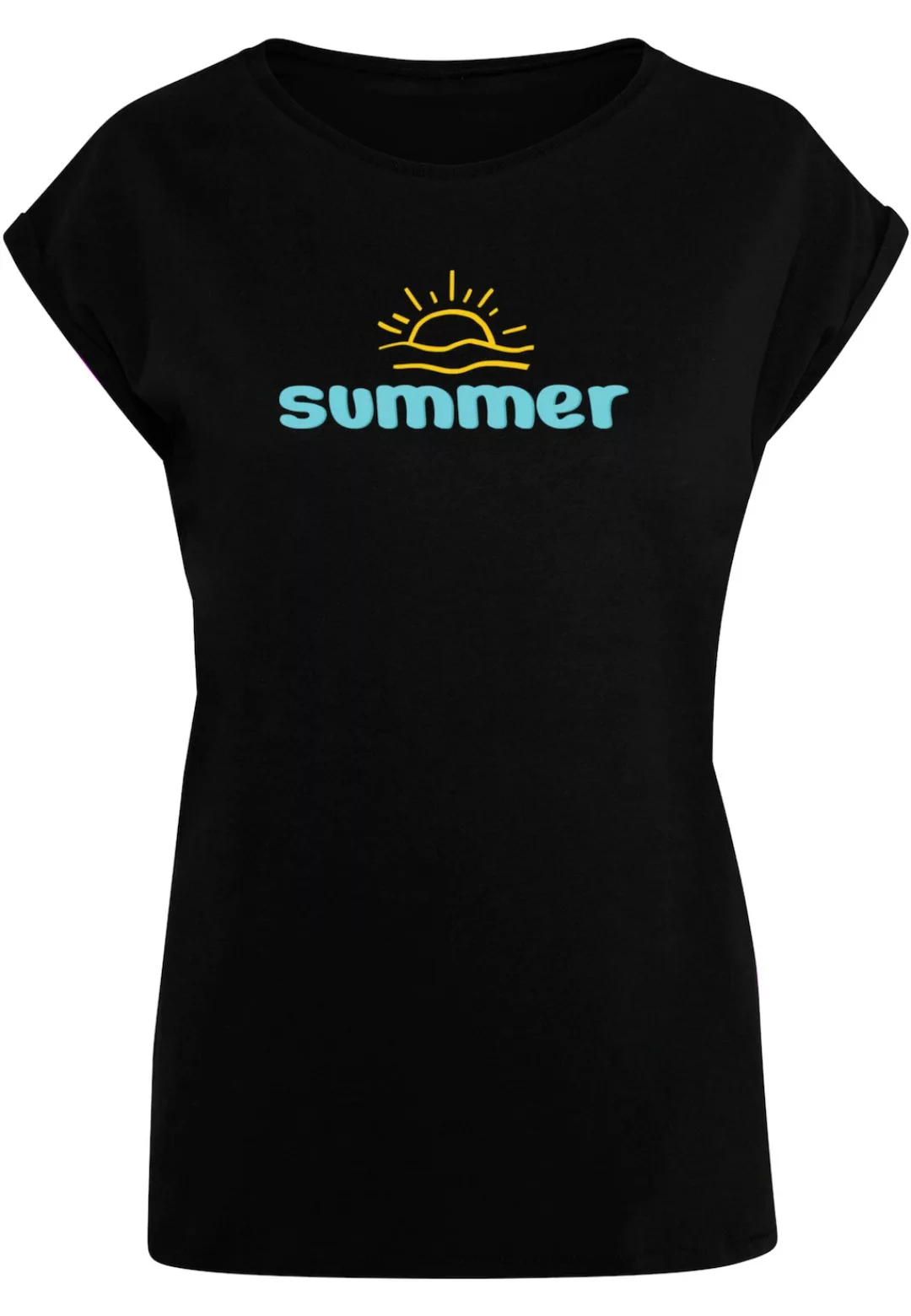 Merchcode T-Shirt "Merchcode Damen Ladies Summer - Sun T-Shirt" günstig online kaufen