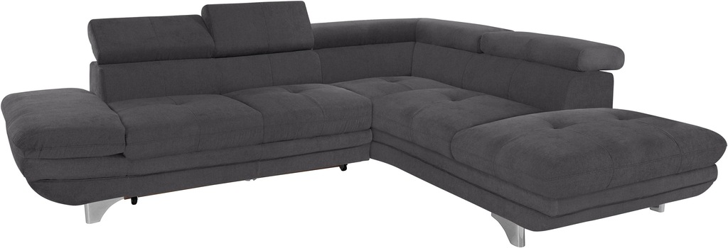 COTTA Ecksofa "Enterprise L-Form", mit Arm- & Kopfteilverstellung, wahlweis günstig online kaufen