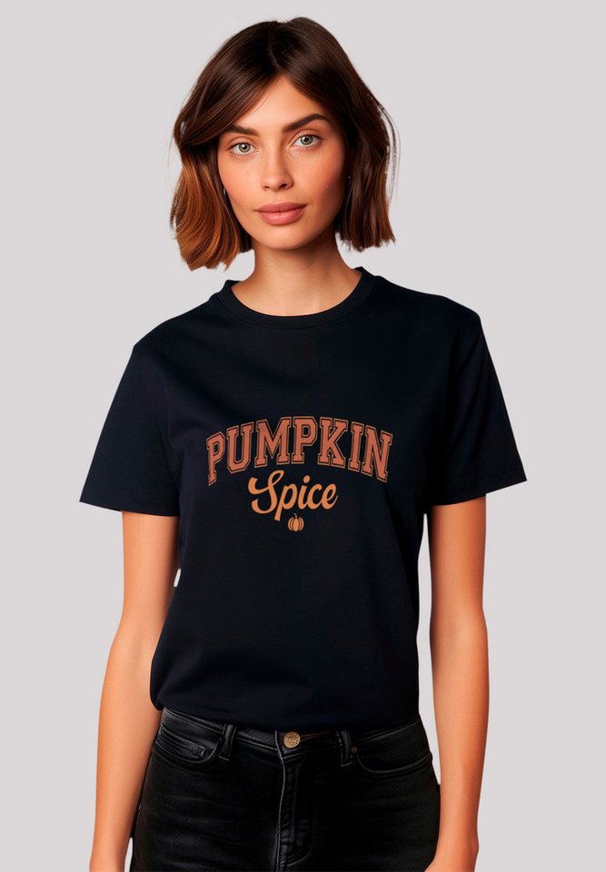 F4NT4STIC T-Shirt Pumpkin spice college Premium Qualität günstig online kaufen