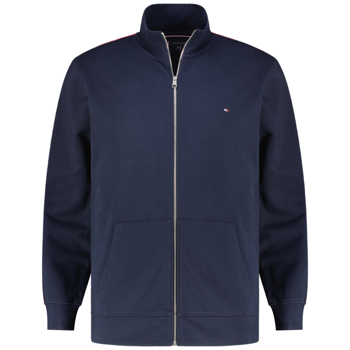 Tommy Hilfiger Big & Tall Sweatjacke "BT-GLOBAL STRIPE STAND COLLAR-B", Gro günstig online kaufen