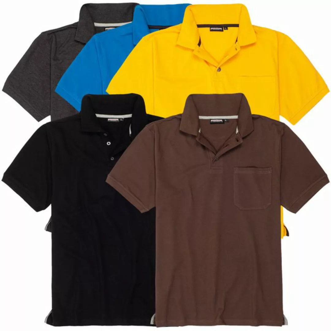RennerXXL Poloshirt Adamo Herren Pique Poloshirt BAUMWOLLE günstig online kaufen
