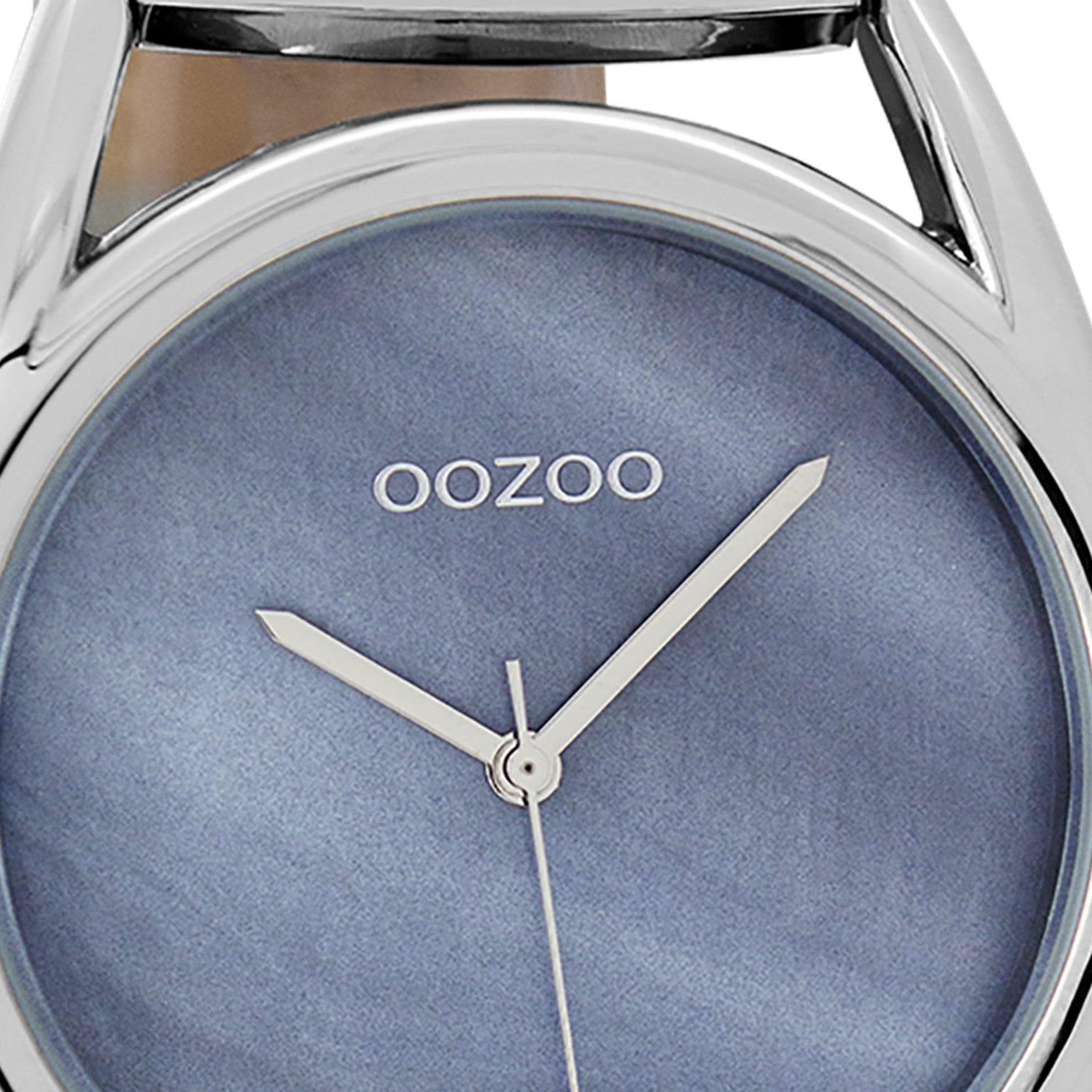 OOZOO Quarzuhr Oozoo Damen Armbanduhr silber günstig online kaufen