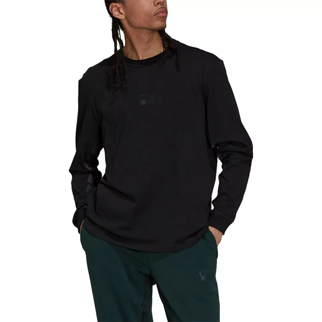 Adidas Originals R.y.v. Logo Langarm Hemd XL Black günstig online kaufen