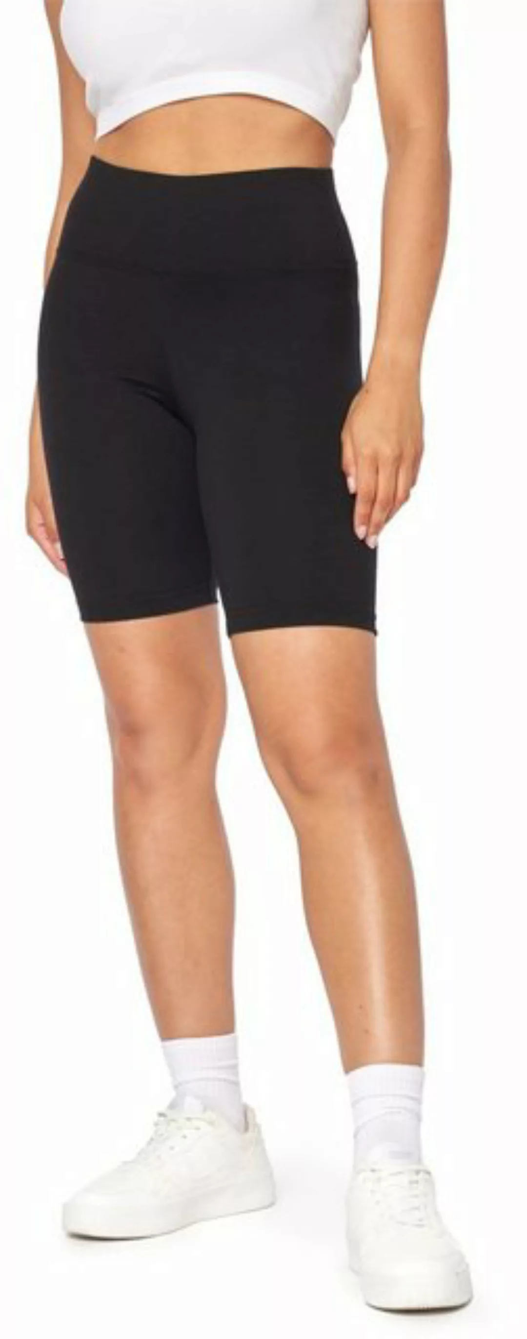 Bellivalini Highwaist Leggings Damen Neon Shorts Kurze Radlerhose Joggingho günstig online kaufen