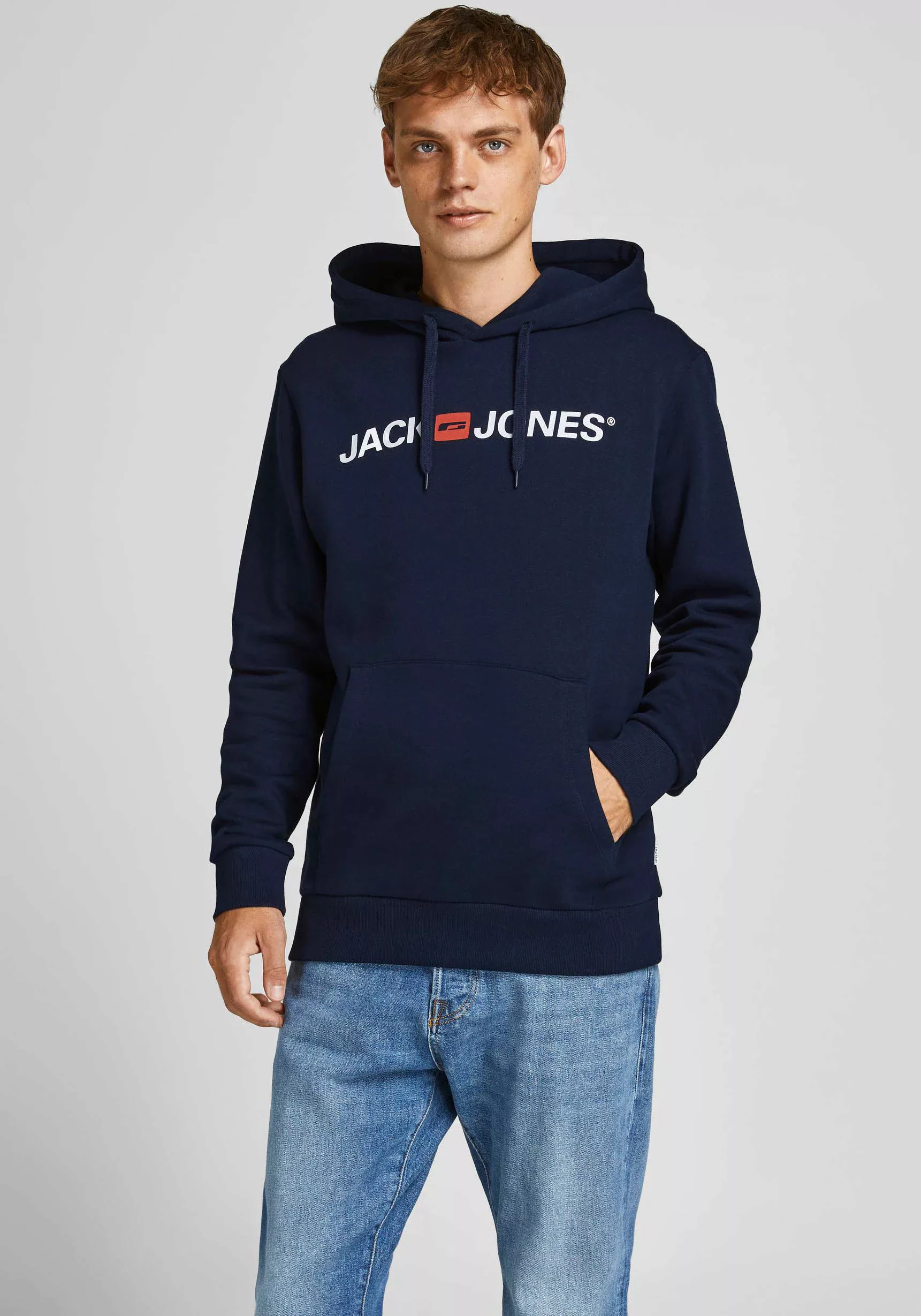 Jack & Jones Kapuzensweatshirt "CORP OLD LOGO SWEAT HOOD" günstig online kaufen