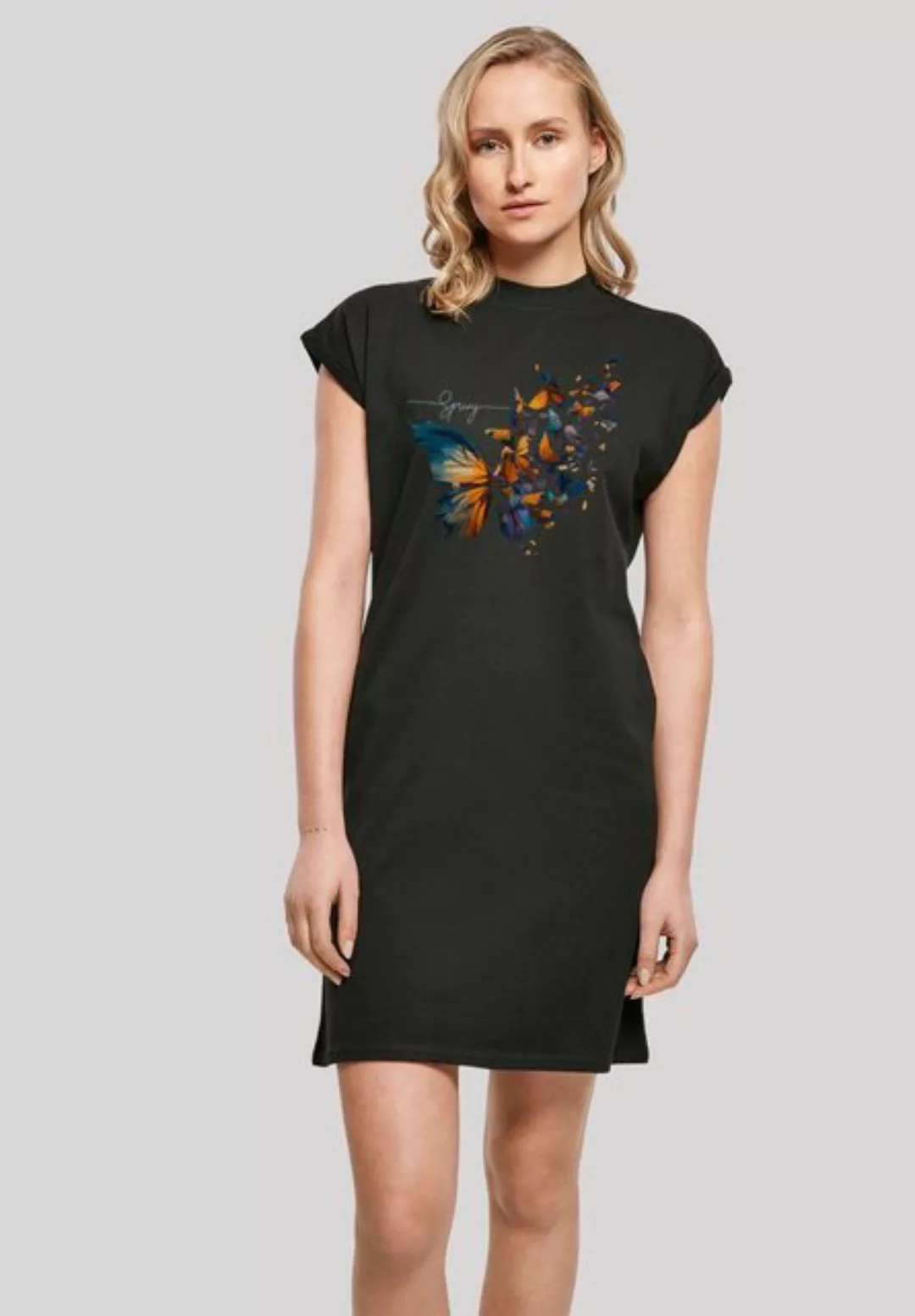 F4NT4STIC Shirtkleid "Schmetterling Frühling", Print günstig online kaufen