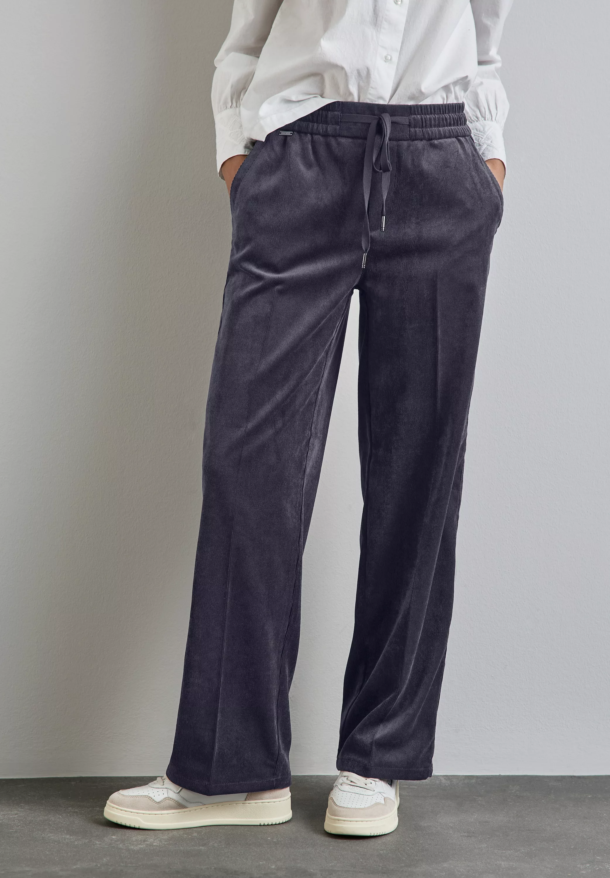 STREET ONE Cordhose, High Waist günstig online kaufen