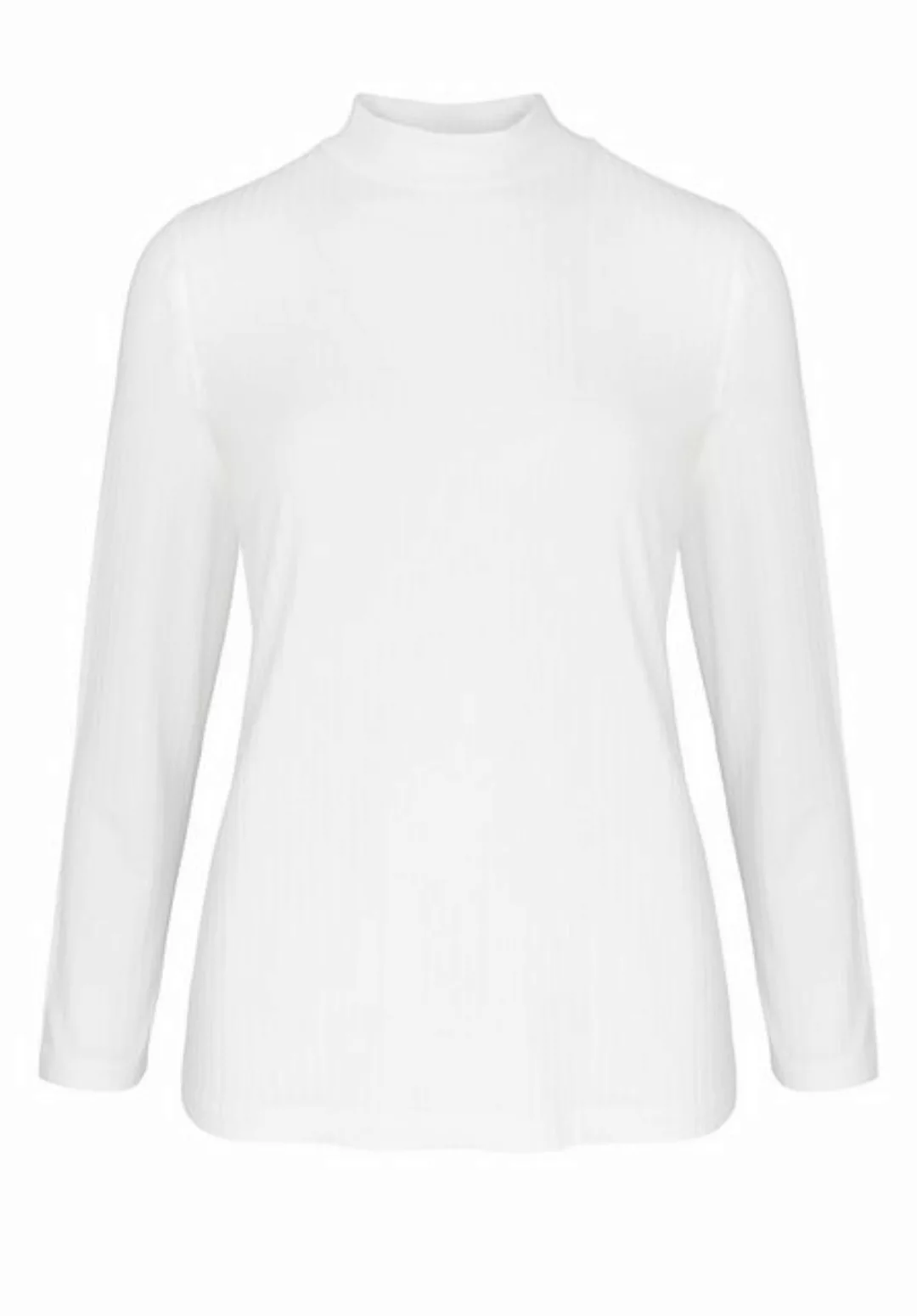 bianca Langarmshirt GRETA mit modernem Turtle-Neck in coolen Trendfarben günstig online kaufen