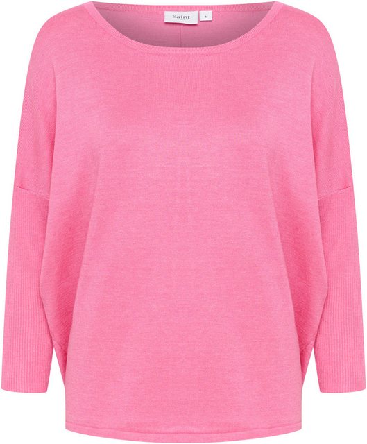 Saint Tropez Rundhalspullover A2561, MilaSZ R-Neck Pullover günstig online kaufen