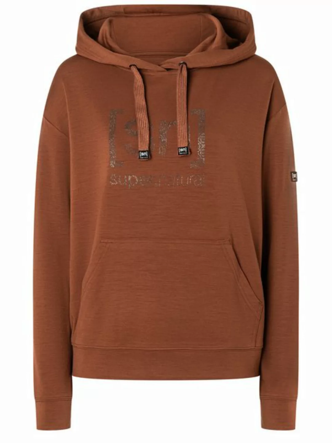 SUPER.NATURAL Sweatshirt für Damen, Merino ARABESQUE mit Logo Motiv, Mandal günstig online kaufen