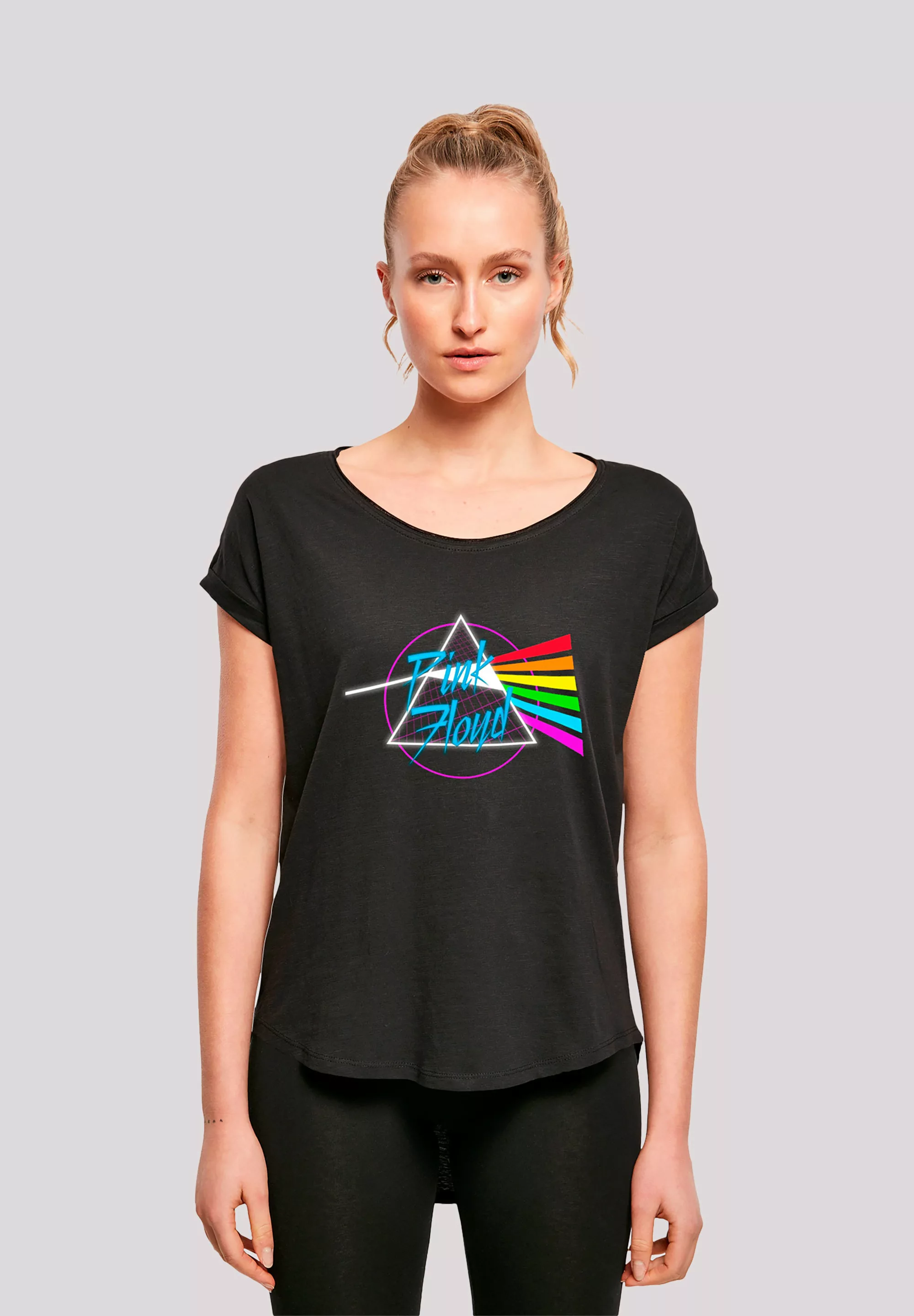 F4NT4STIC T-Shirt "Pink Floyd Neon Dark Side", Print günstig online kaufen