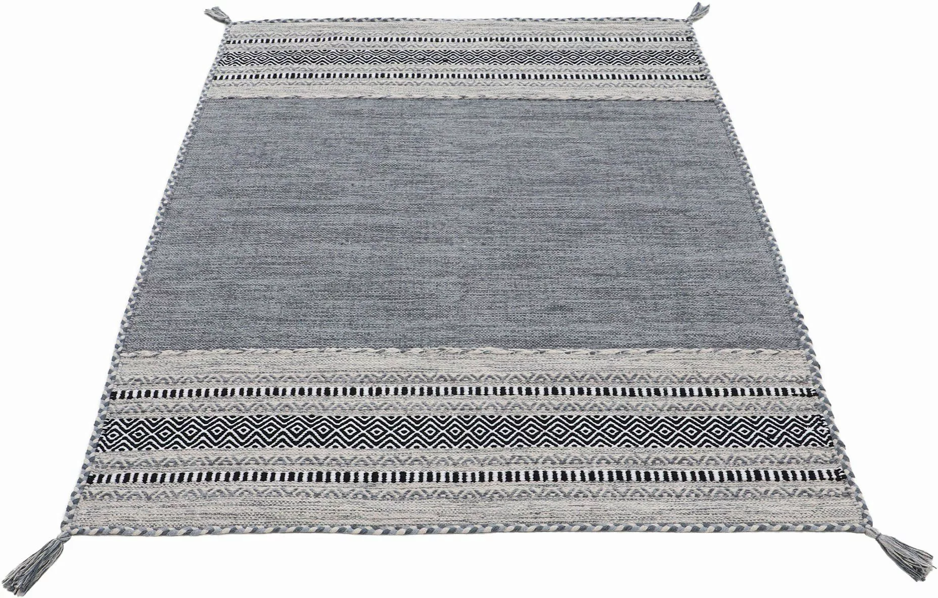 carpetfine Teppich Kelim Azizi, rechteckig, Höhe: günstig online kaufen