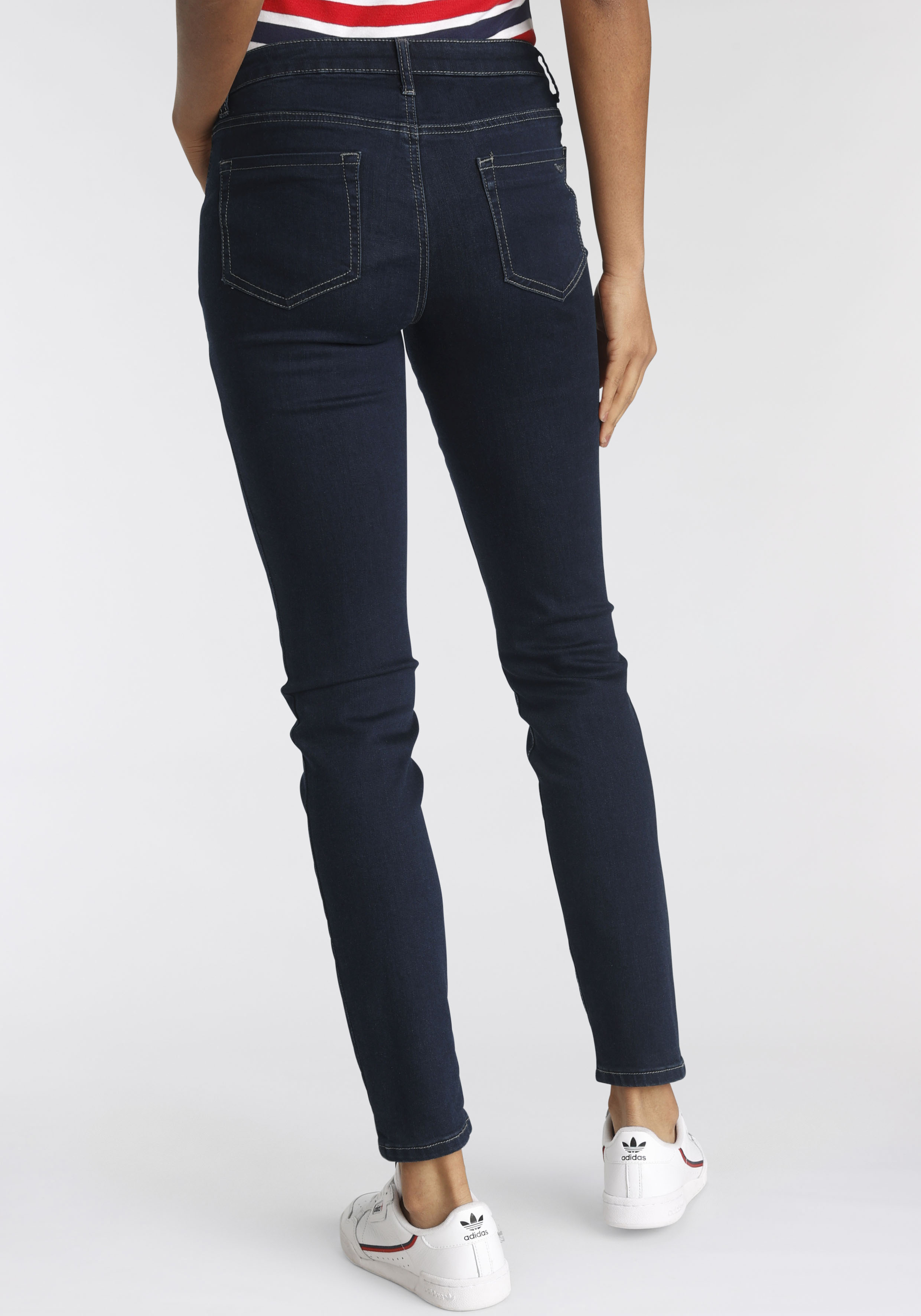 Arizona Skinny-fit-Jeans "Ultra-Stretch", Mid Waist günstig online kaufen