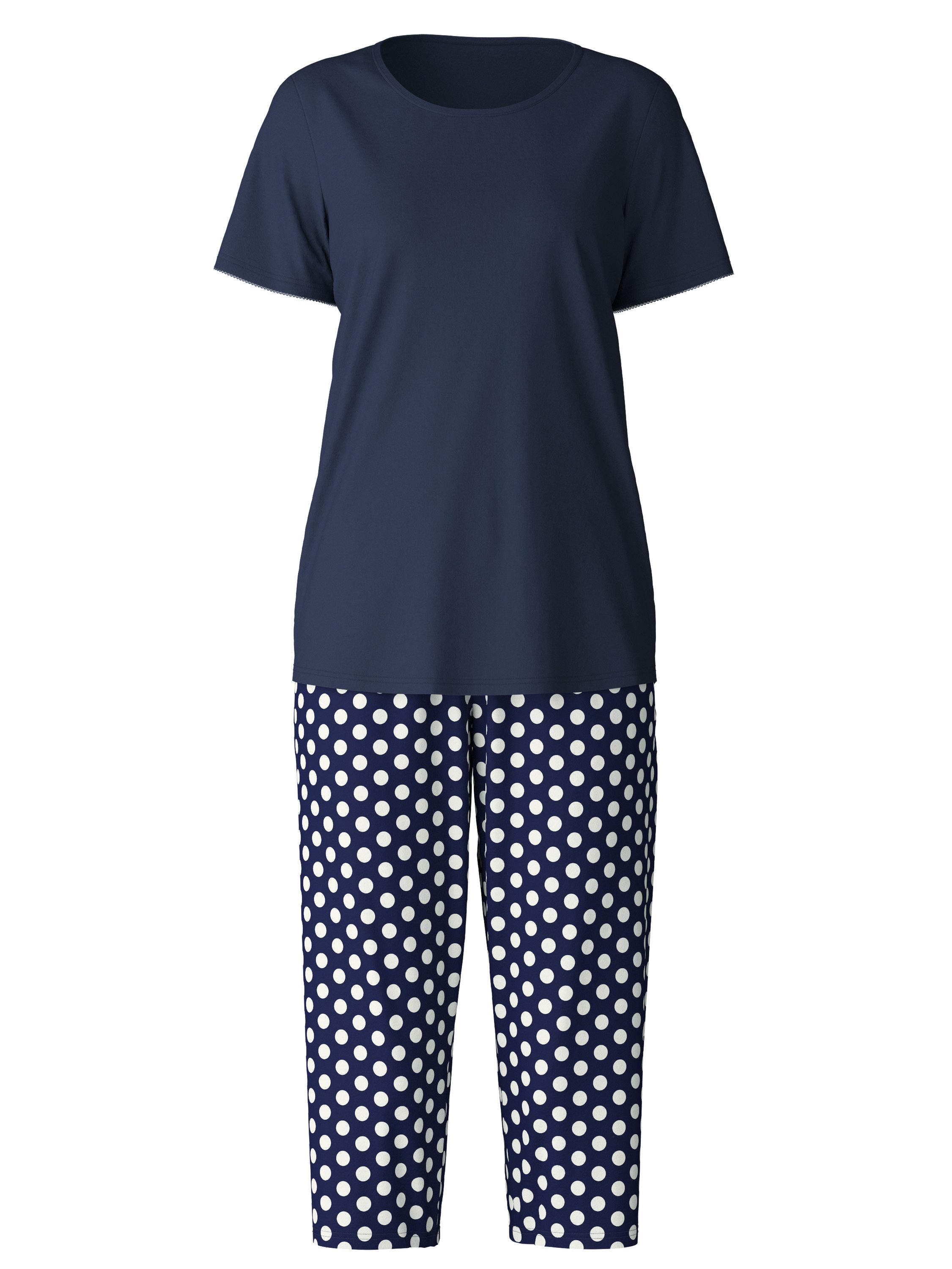 CALIDA Capri-Pyjama Cotton Special Damen (2 günstig online kaufen