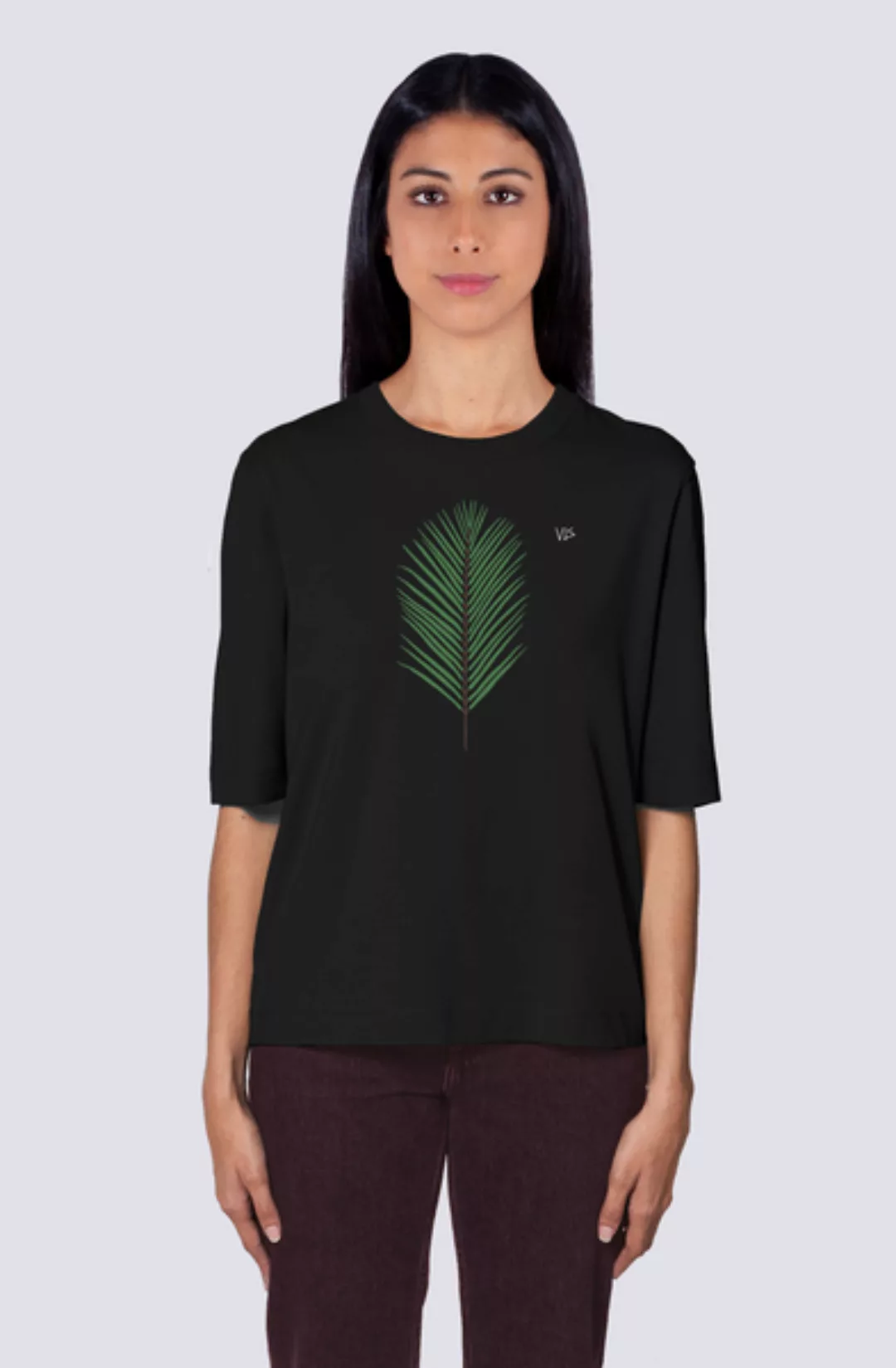Palme, Damen Premium Shirt Aus Bio Baumwolle günstig online kaufen