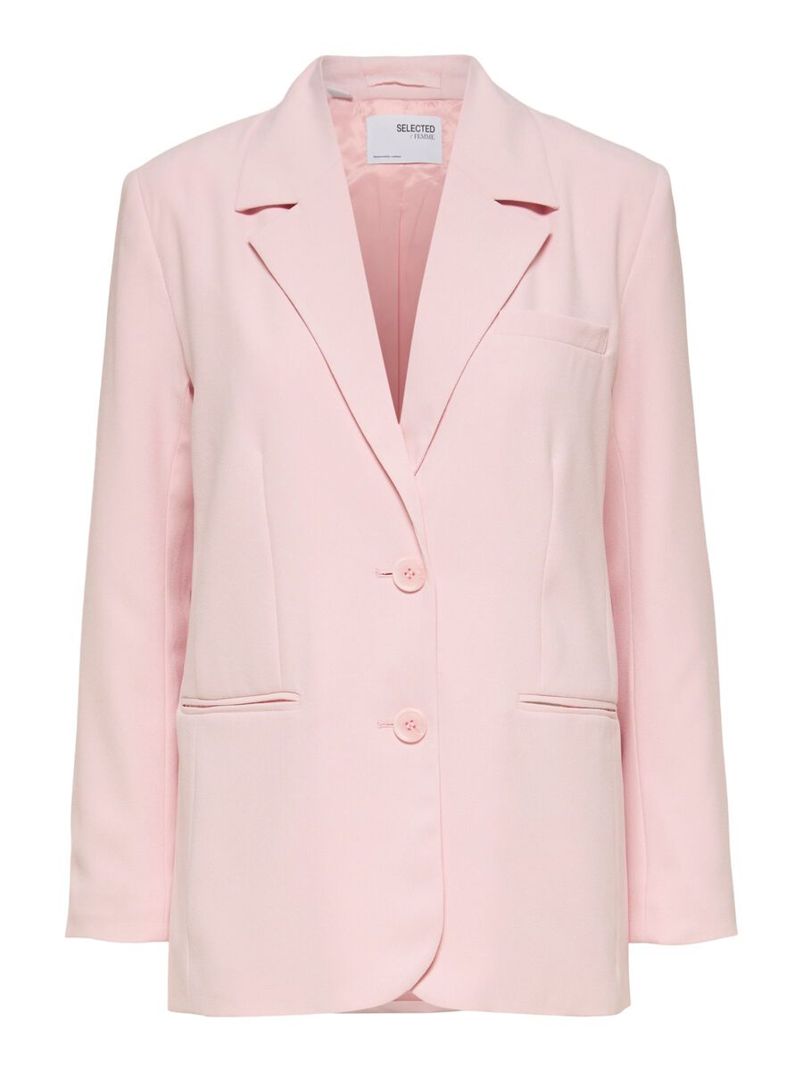 SELECTED Einreihiger Blazer Damen Pink günstig online kaufen