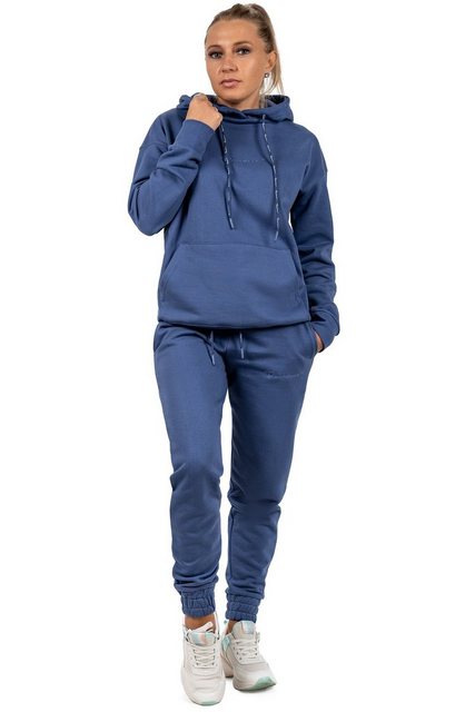 Reichstadt Kapuzenpullover Basic Oversize Damen Hoodie 23RSW038 Dark Blue M günstig online kaufen