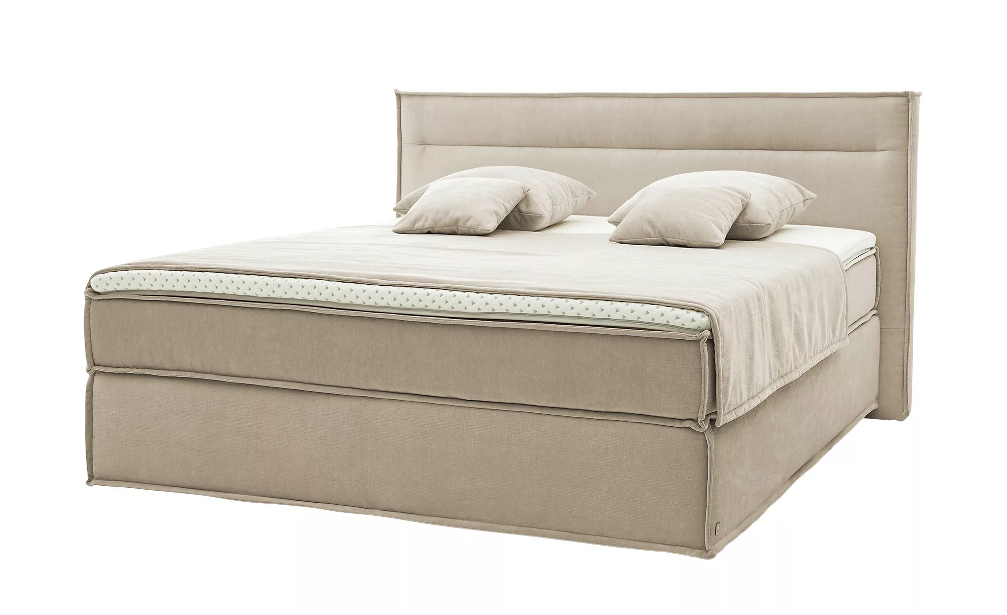 Musterring Boxspringbett  JustB! ¦ beige ¦ Maße (cm): B: 220 H: 115 Betten günstig online kaufen