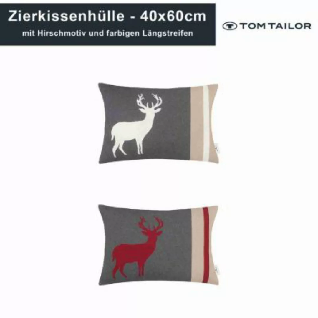 TOM TAILOR HOME Dekokissen »Reindeer« günstig online kaufen
