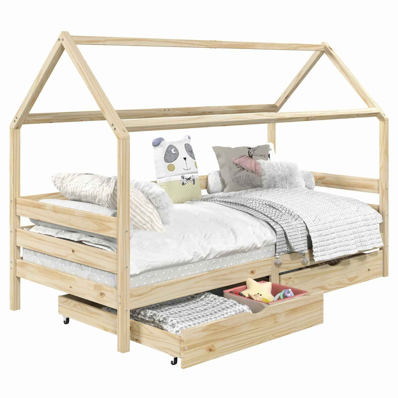 IDIMEX Kinderbett CLIA, Hausbett CLIA Kinderbett günstig online kaufen