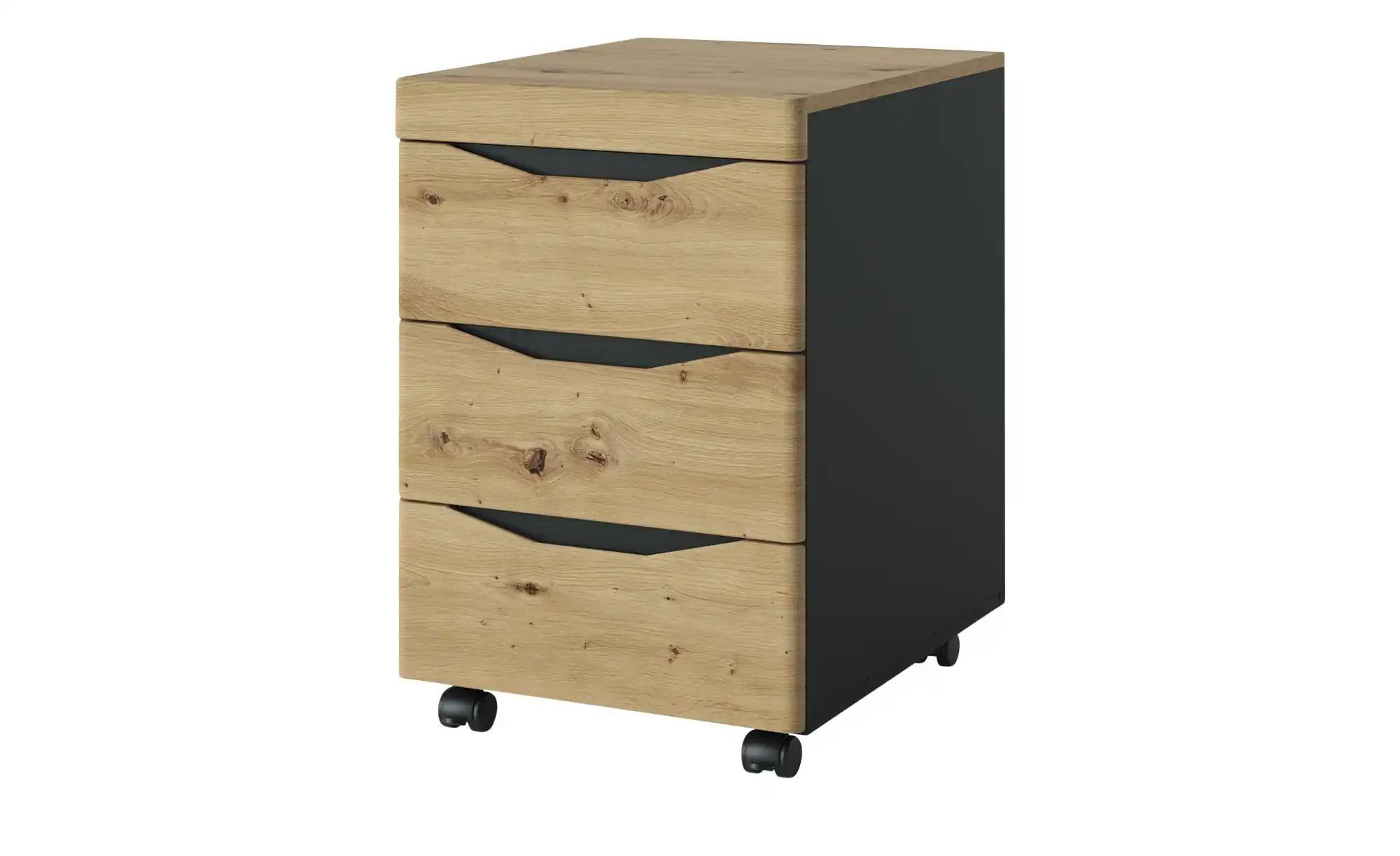 Rollcontainer  Turino Neo ¦ holzfarben ¦ Maße (cm): B: 45 H: 66 T: 55.0 Sch günstig online kaufen