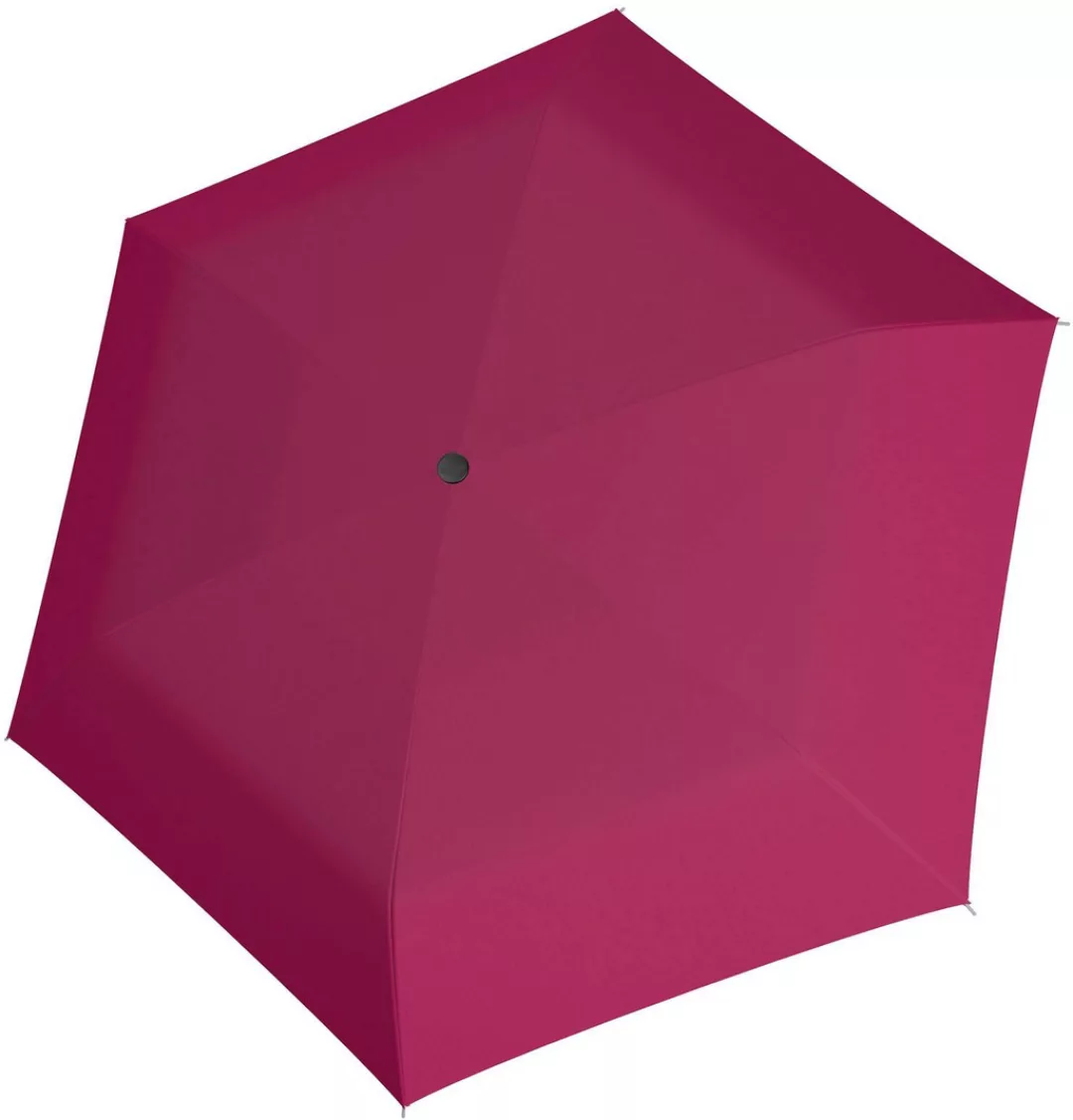 doppler Taschenregenschirm "Carbonsteel Slim uni, very berry" günstig online kaufen