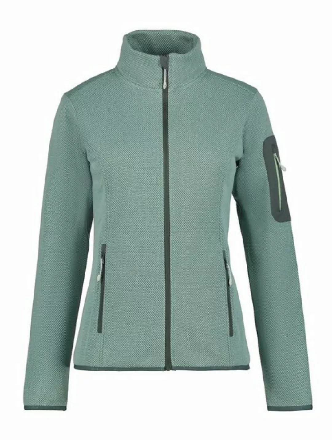 Icepeak Fleecejacke D STRICKFLEECEJACKE BOWERSVILLE (1-St) mit Markenlabel günstig online kaufen