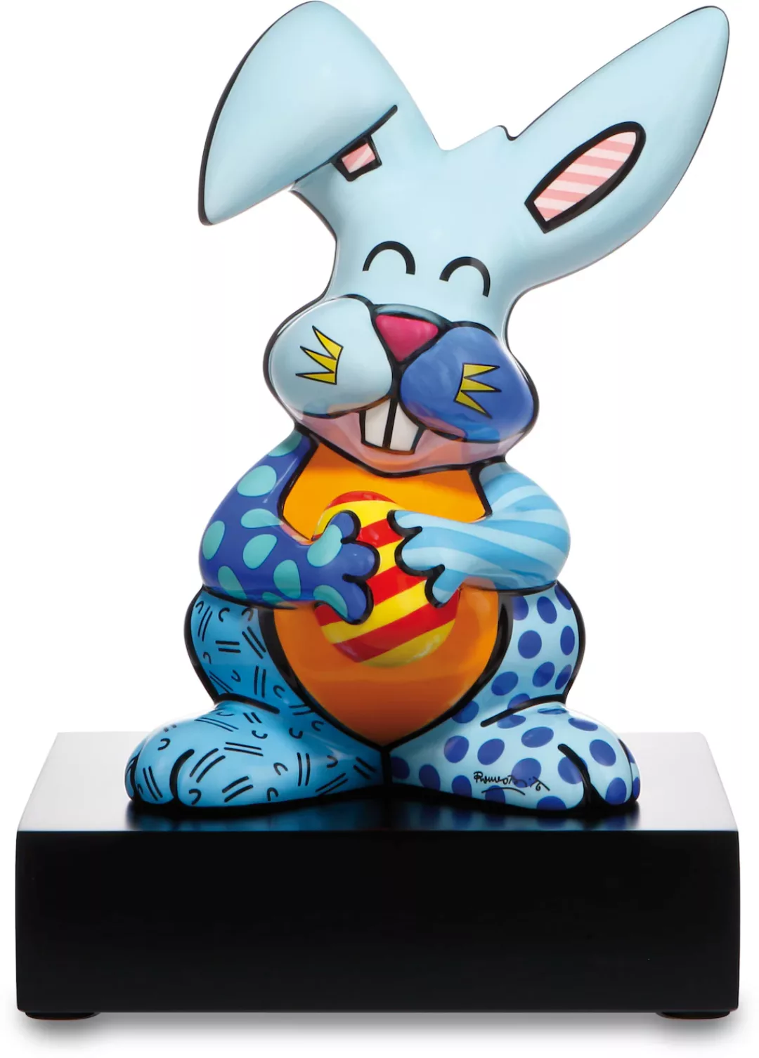 Goebel "Figur Romero Britto - ""Blue Rabbit""" bunt günstig online kaufen