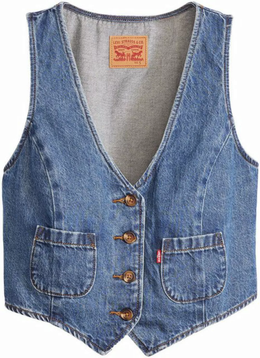 Levi's® Jeansweste TAILORED VEST DENIM günstig online kaufen