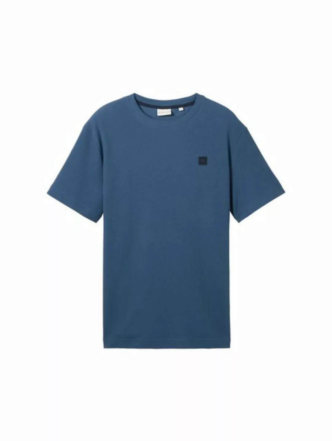 TOM TAILOR T-Shirt Geripptes Basic T-Shirt günstig online kaufen