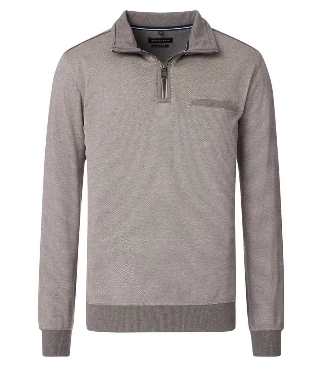 CASAMODA Sweatshirt "CASAMODA Sweattroyer uni" günstig online kaufen