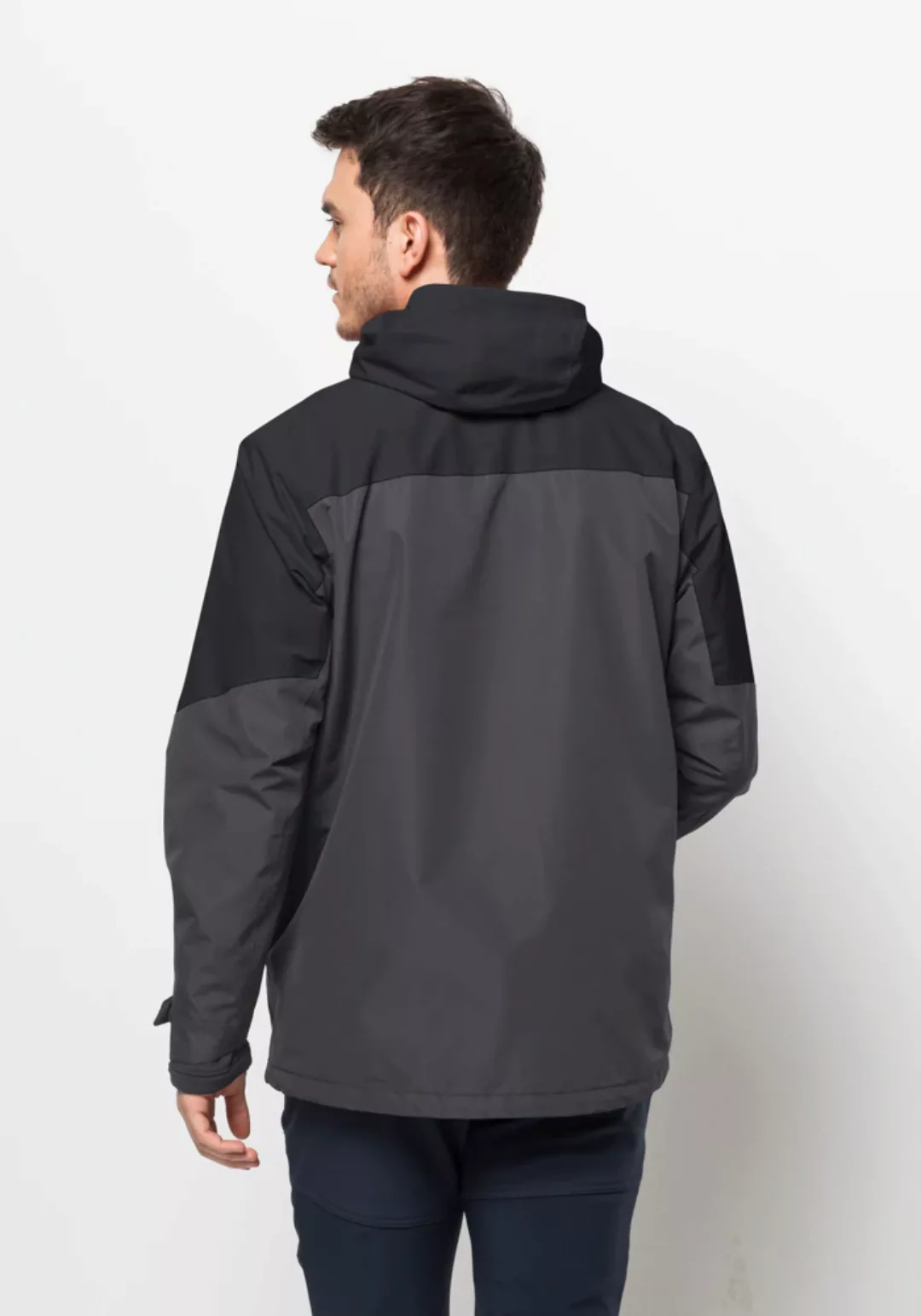 Jack Wolfskin 3-in-1-Funktionsjacke "GLAABACH 3IN1 JKT M", mit Kapuze günstig online kaufen