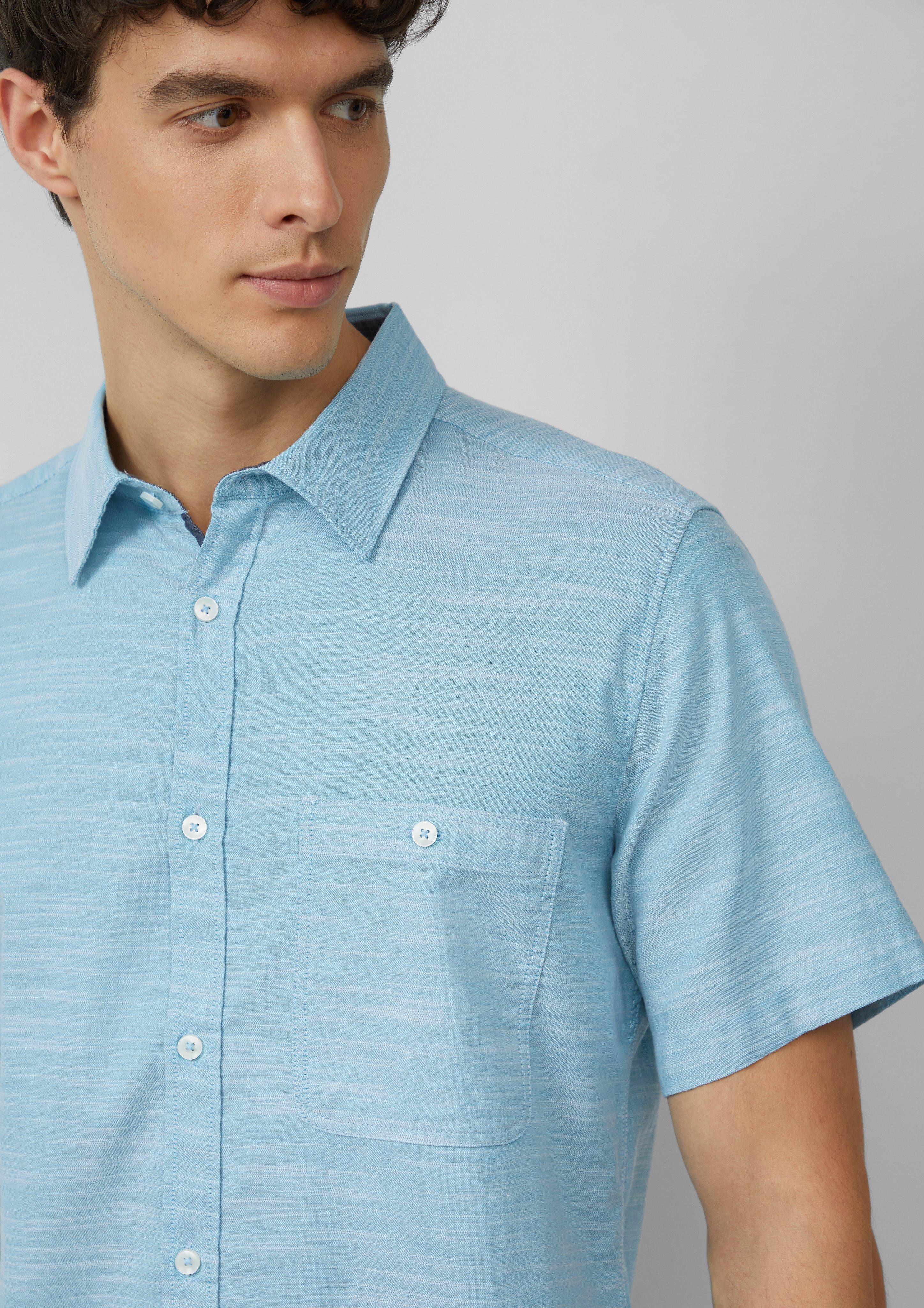 s.Oliver Kurzarmhemd Slim Fit: Kurzarm-Hemd aus günstig online kaufen