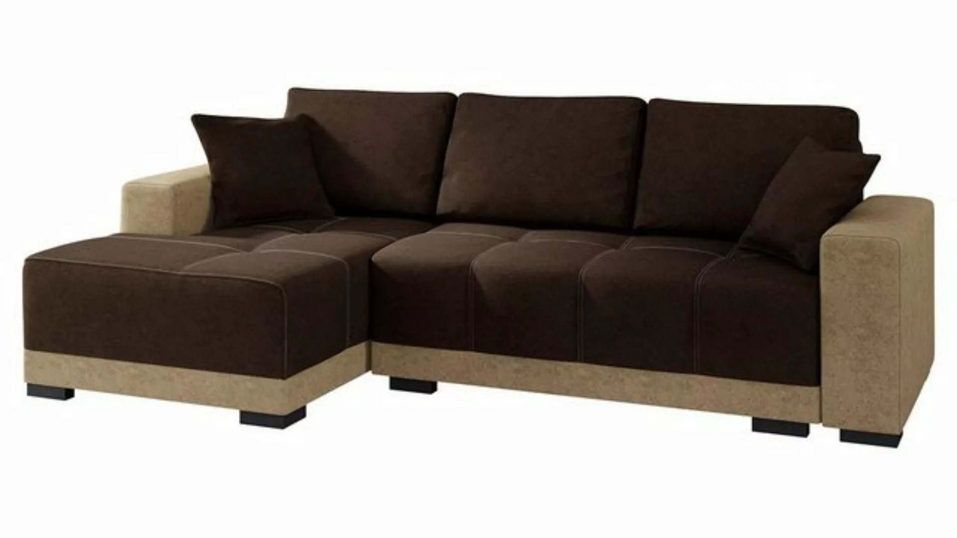 MIRJAN24 Ecksofa Dallas, mit Bettkasten und Schlaffunktion, 240x140x85 cm, günstig online kaufen