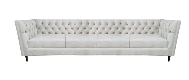 JVmoebel Chesterfield-Sofa Design Sofa Viersitzer Couch Chesterfield Polste günstig online kaufen