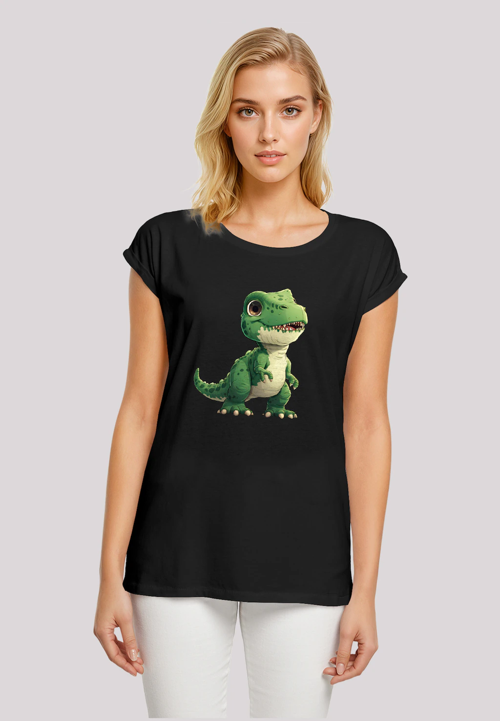 F4NT4STIC T-Shirt "Süßer grüner Dino", Premium Qualität günstig online kaufen