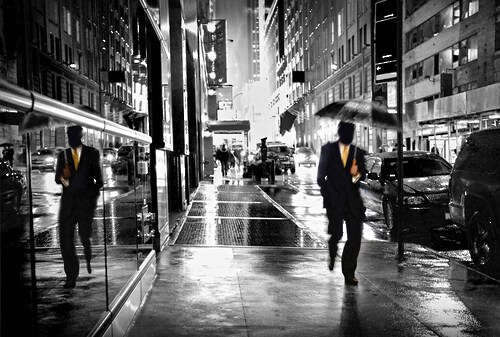 Papermoon Fototapete »Wet Manhattan Street« günstig online kaufen