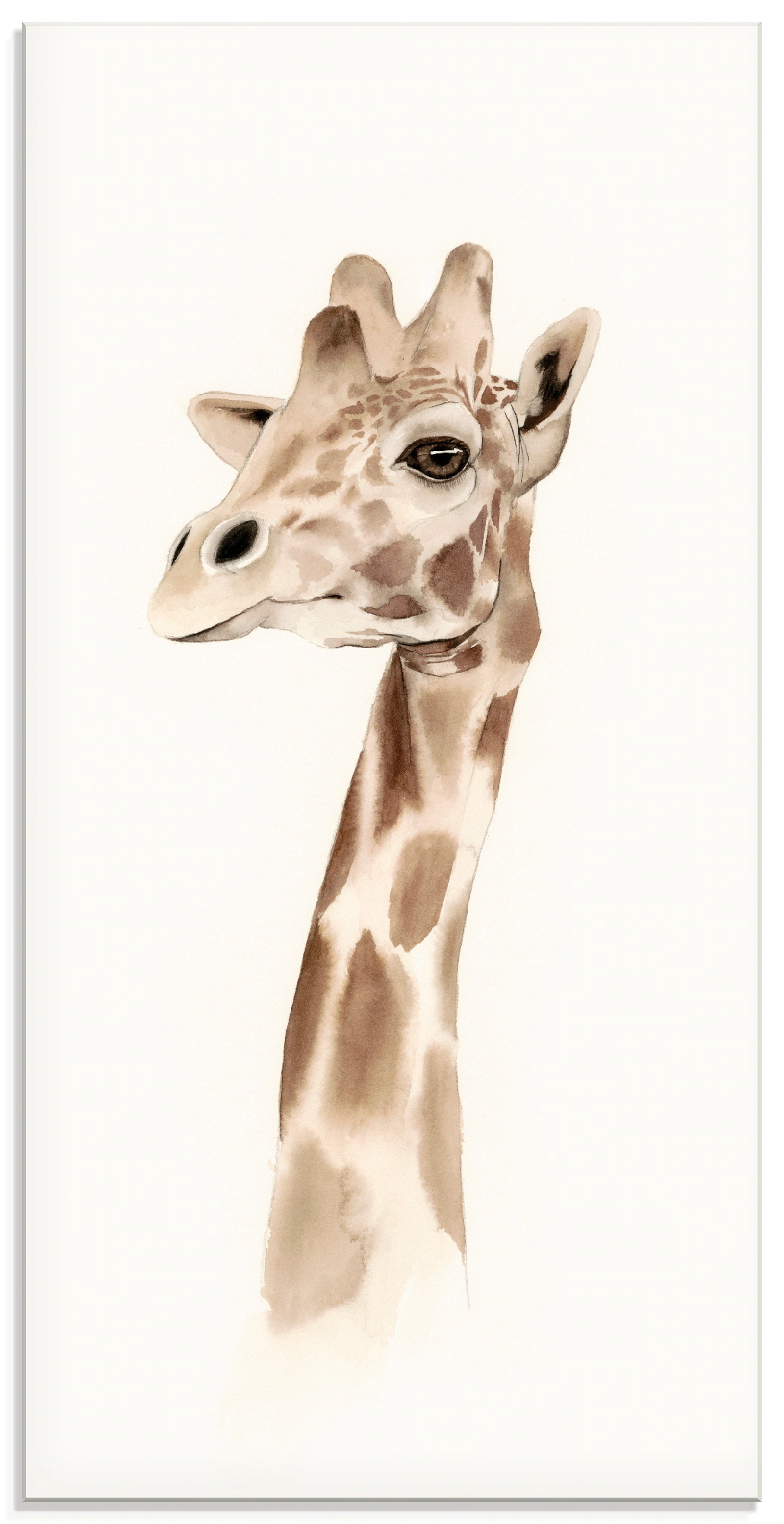 Artland Glasbild "Safari Porträt III", Wildtiere, (1 St.), in verschiedenen günstig online kaufen