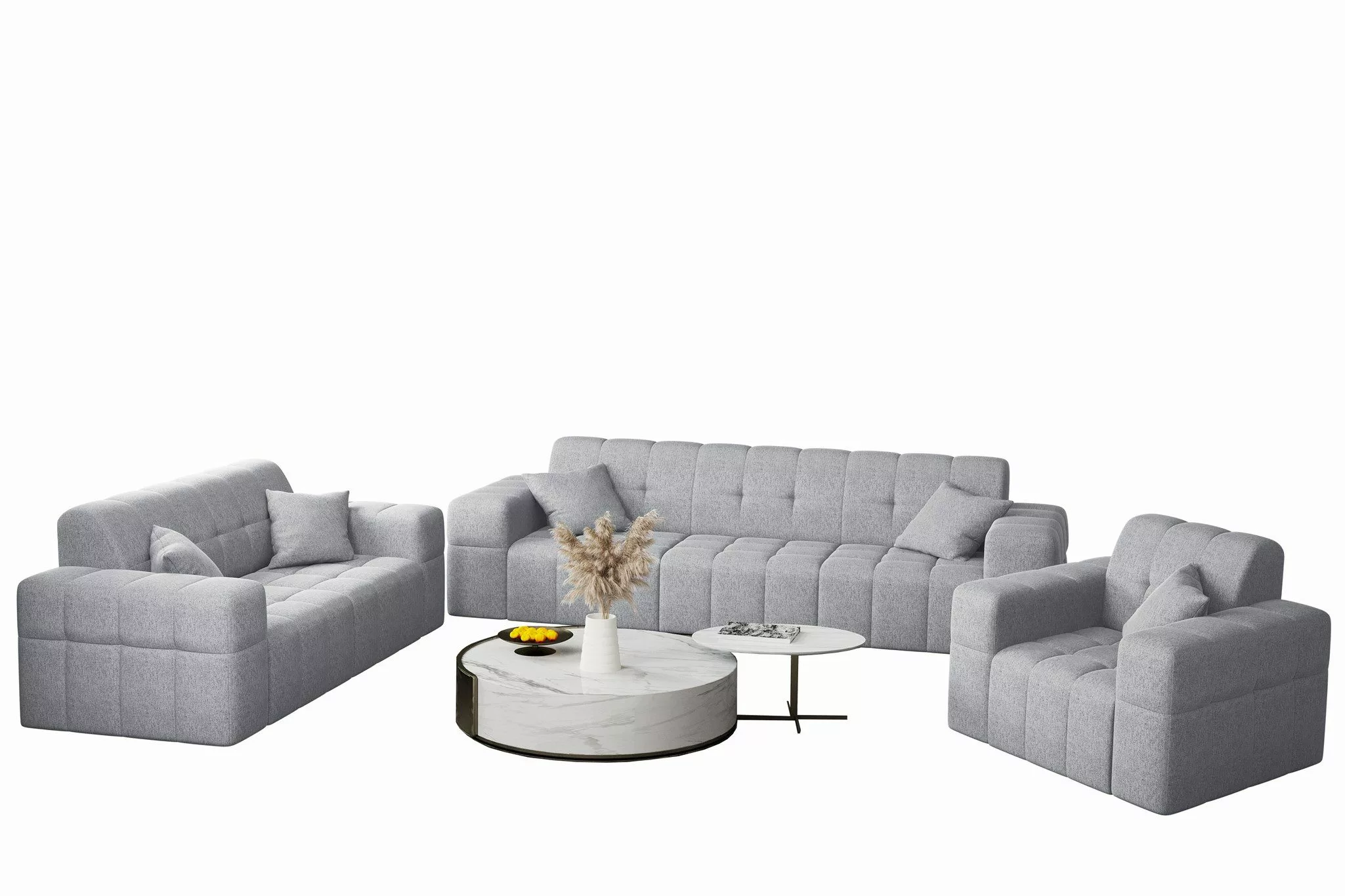Fun Möbel Polstergarnitur Sofaset Designersofa NANCY günstig online kaufen