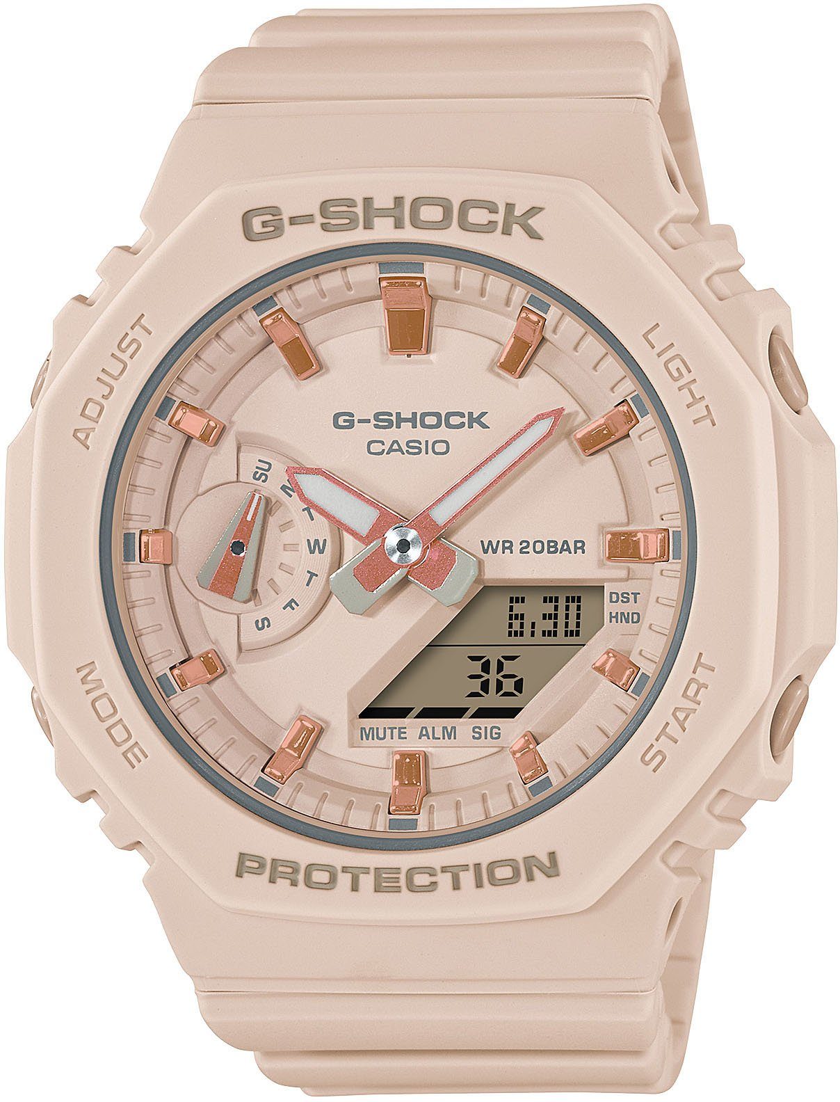 CASIO G-SHOCK Chronograph GMA-S2100-4AER, Quarzuhr, Armbanduhr, günstig online kaufen