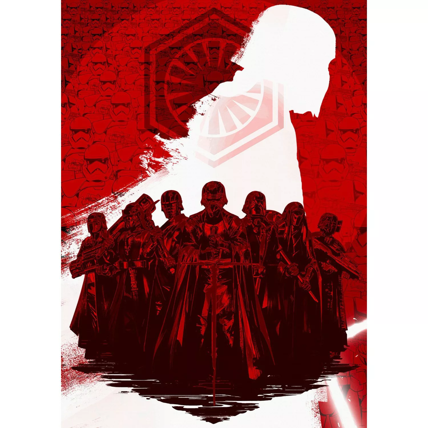 Disney Fototapete Star Wars Vader Rot 200 x 280 cm 610058 günstig online kaufen