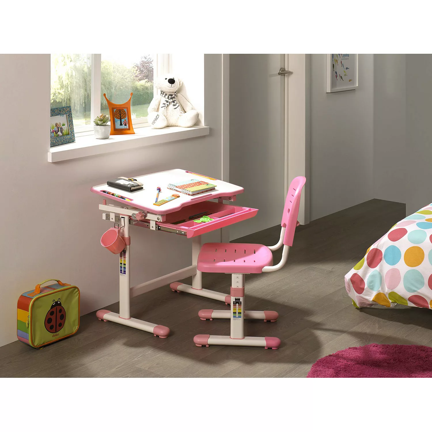 Vipack Kinderschreibtisch "Comfortline", (Set, mit Stuhl) günstig online kaufen